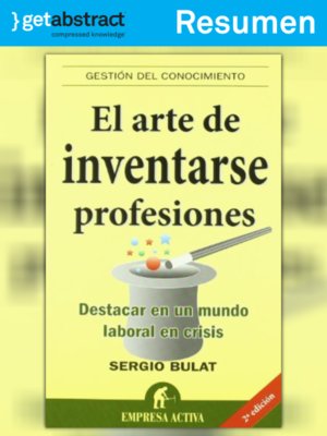 cover image of El arte de inventarse profesiones (resumen)